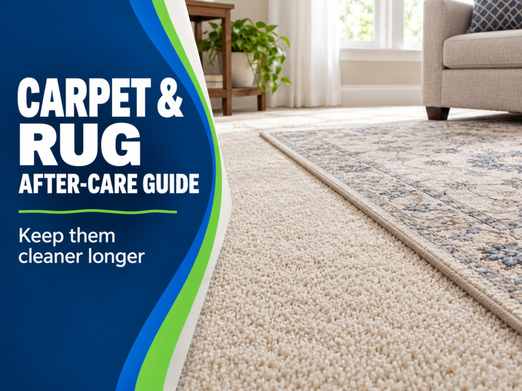 Rug and Carpet Cleaning After Care Guide