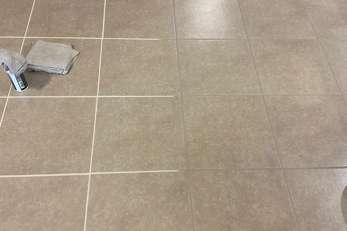 spacek grout tile color sealing before and after